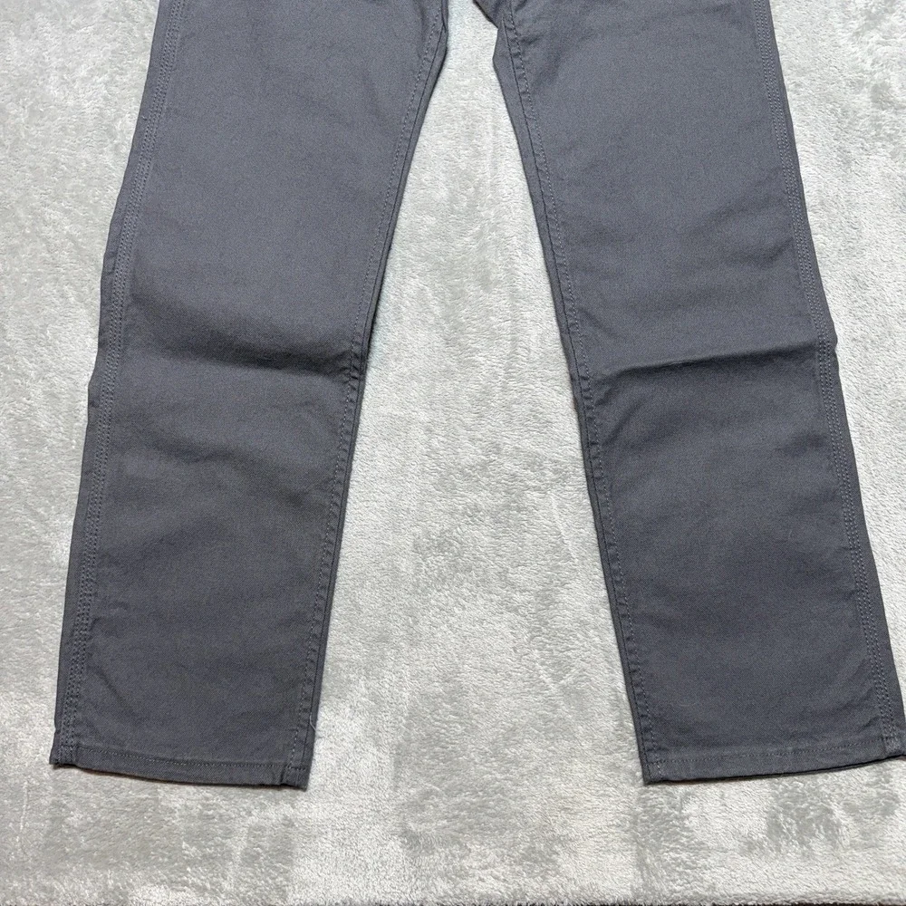 NWT‎ Wrangler 47 Premium Performance Tough Comfort Canvas Jeans 30x32 Gray